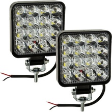 Halogénové pracovné svetlo 16 LED 12 24v Mini 2 ks.