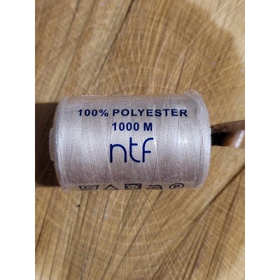 Polyesterové nitě NTF 40/2 1000 m 863 režná