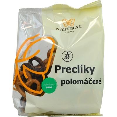 Natural Preclíky polomáčené bez lepku bez lepku 80 g