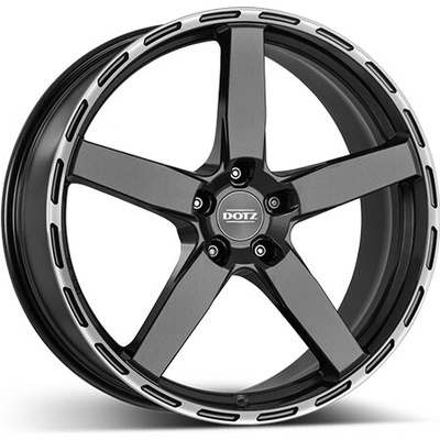 DOTZ MARINABAY 9,5x19 5x112 ET45 graphite polished