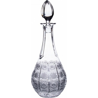 Broušená karafa na víno Bohemia Crystal brus Klasik 750ml
