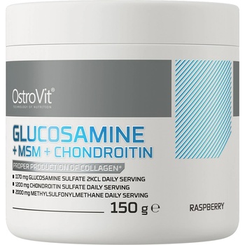 OstroVit Glucosamine + MSM + Chondroitin Powder, 150 Grams