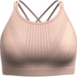 Smartwool Дамски спортен сутиен Smartwool Women's Intraknit Strappy Bra Sports bra - Pink Sugar Heather - размер XL (114-2579-0613)