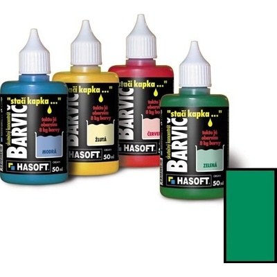 Farbič zelená farba 50ml