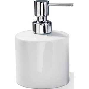 DECOR WALTHER Дозатор за сапун Porzellan 14 см бял хром (0844100)
