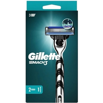 Gillette Mach3 + 2 ks hlavic