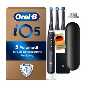 Oral-B Електрическа четка за зъби Oral-B iO Series 5 Plus Edition, Черна