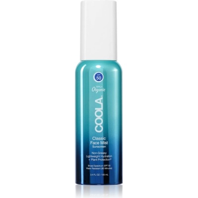 Coola Classic opalovací mlha na obličej SPF 50 100 ml