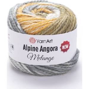 YARNART Alpine Angora Melange "New 6403 Плетива прежда (Alpine Angora Melange New 6403)
