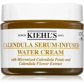 Kiehl's Calendula Serum-Infused Water Cream лек хидратиращ дневен крем за всички видове кожа, включително и чувствителна за жени 50 мл