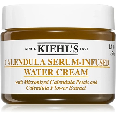 Kiehl's Calendula Serum-Infused Water Cream лек хидратиращ дневен крем за всички видове кожа, включително и чувствителна за жени 50 мл