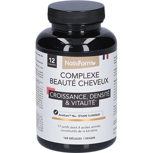 Nat&Form Complexe Beauté Cheveux - Коса, кожа и нокти, 168 капсули (028876 (NUTR-CP))