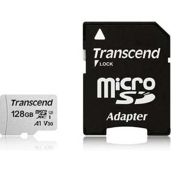 Transcend microSDXC 128GB C10/U3/V30/A1 TS128GUSD300S-A