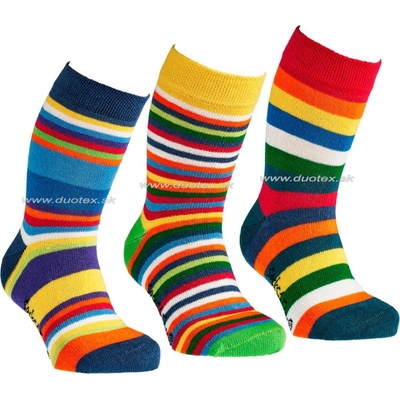 SOCKS4FUN Zimné ponožky W 3137 pruhy 5 k.5