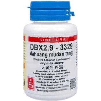 Sinecura DBX2.9 dahuang mudan tang 60 tablet