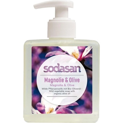 Sodasan BIO tekuté mydlo na ruky Magnólia Oliva 300 ml