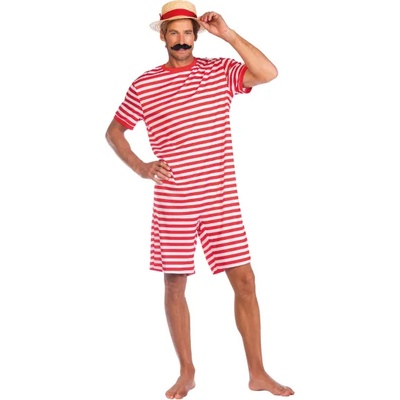 Amscan Мъжки костюм - Ретро бански Размер - Възрастни: STD