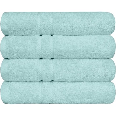 SCANquilt bavlněný ručník COTTONA aqua 50 x 100 cm