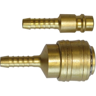 GÜDE rýchlospojka / vsuvka s tŕňom na hadicu, 9mm, sada 41008