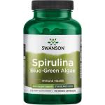 Swanson Spirulina Blue-Green Algae, 500 mg, 90 капсули, Swanson (SWU948)