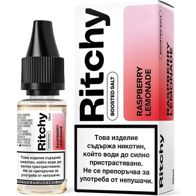 никотинови соли Ritchy Salt 10ml Raspberry Lemonade 10мг