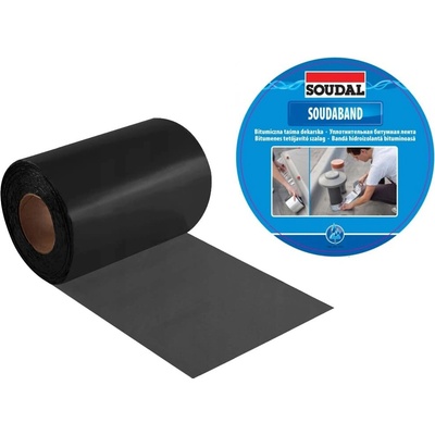 Soudal Soudaband Bitúmenová Strešná tesniaca páska 150 mm x 10 m grafit