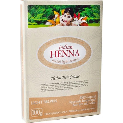 Elfarm 100% prírodná indická Henna light broown 100 g