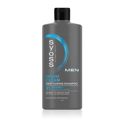 Syoss Шампоан Syoss Men Clean & Cool, За нормална към мазна коса, 440 мл (277197)