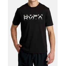 RVCA BIGVASECTION pánské tričko s krátkým rukávem black