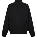 Fear of god essentials Блуза с яка FEAR OF GOD ESSENTIALS Men's Long Sleeve Polo Shirt - Jet Black