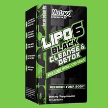 Nutrex Lipo 6 Black Cleanse&Detox 60 kapsúl