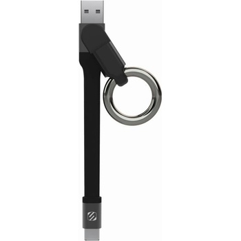 Scosche ClipSync USB-C nabíjací mini kábel s karabínou C2CS