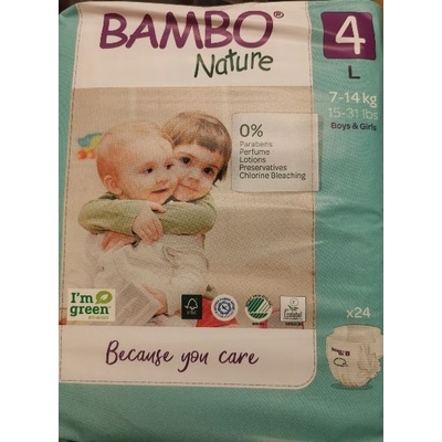 Bambo Nature 4 bag 7- 14 kg 24 ks