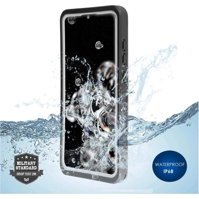 4smarts Rugged Case Active Pro STARK - ударо и водоустойчив калъф за Samsung Galaxy S20 Ultra, S20 Ultra 5G (черен)