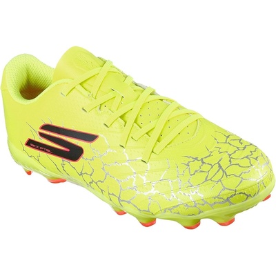 Skechers Юношески футболни бутонки Skechers SKX 1 Youth Juniors Firm Ground Football Boots - Yellow/Black