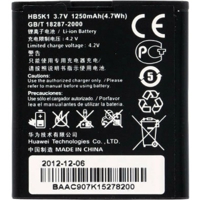 Huawei Батерия за Huawei Ascend Y200 / C8650, оригинална, 1250 mAh (03778)