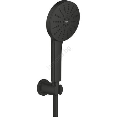 GROHE 1348652430 - Комплект за душ vitalio joy+ 120 мм черен (gh1526)