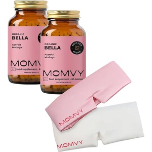 Momvy Bella, с ацерола и моринга, 2 x 60 таблетки, Momvy