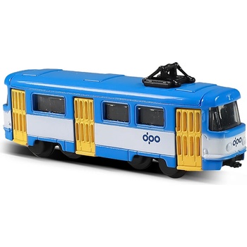 Rappa Метален син трамвай, 8.5 см