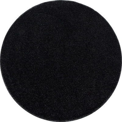 Ayyildiz Тъмносив кръгъл килим ø 200 cm Ata - Ayyildiz Carpets (ATA2002007000ANTHRAZIT)