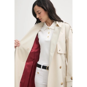 Tommy Hilfiger Шлифер дамски памучен (WW0WW50627)