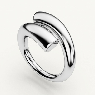 SilveAmo Stříbrný prsten Spin K22060