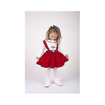 Agnela Детска рокля Коледно Еленче