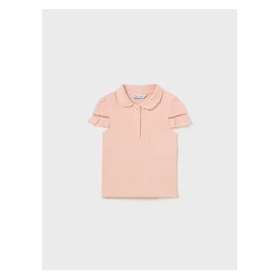 MAYORAL Тениска с яка и копчета 1191 Розов Regular Fit (1191)