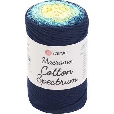 Yarn Art Macrame Cotton Spectrum 225 m 1306 Pink Grey Špagát