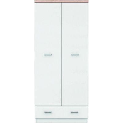 ЕВРОМАР Двукрилен гардероб top mix szf 2d1s_80