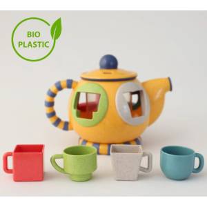 Tolo Toys Tolo Toys: Сортер във формата на чайник от биоразградима пластмаса (TL-76008)