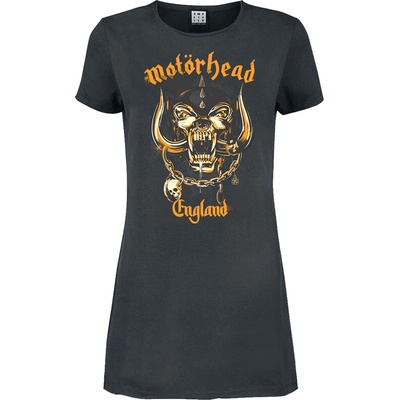 AMPLIFIED дамска рокля Motörhead - Bronze England - AMPLIFIED - ZAVE776E54