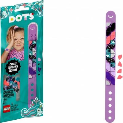 LEGO® DOTS™ 41902 Náramok trblietavý jednorožec