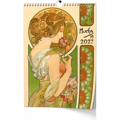 Alfons Mucha nástěnný 2027